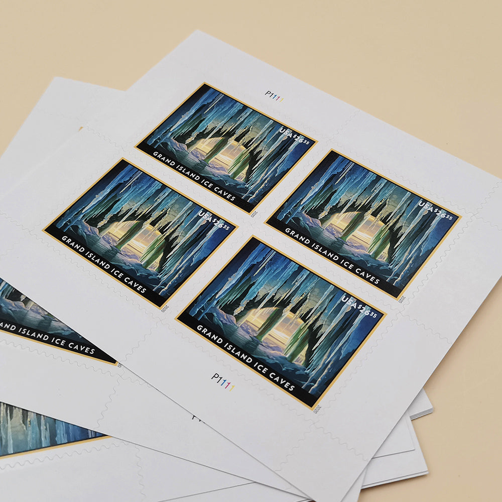 (2020) US Grand Island Ice Caves Stamps
