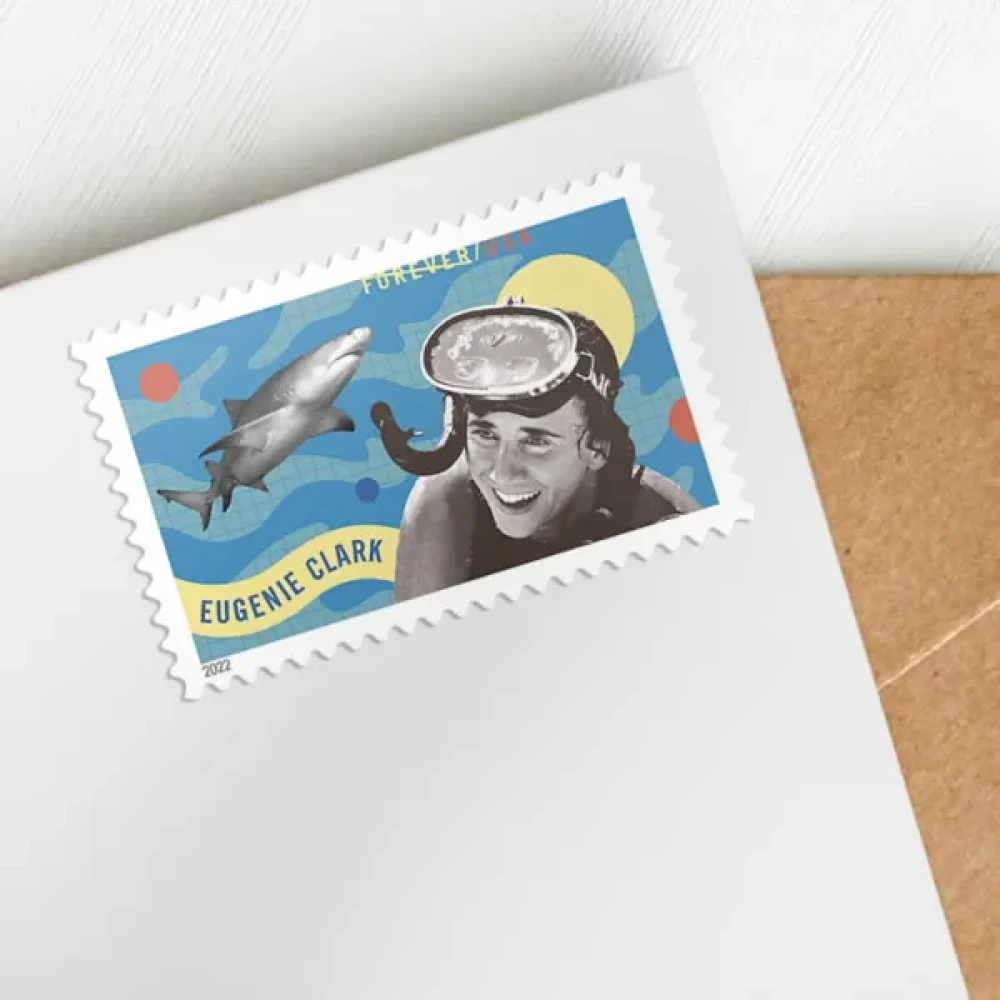 (2022) USPS Eugenie Clark Postage Stamps