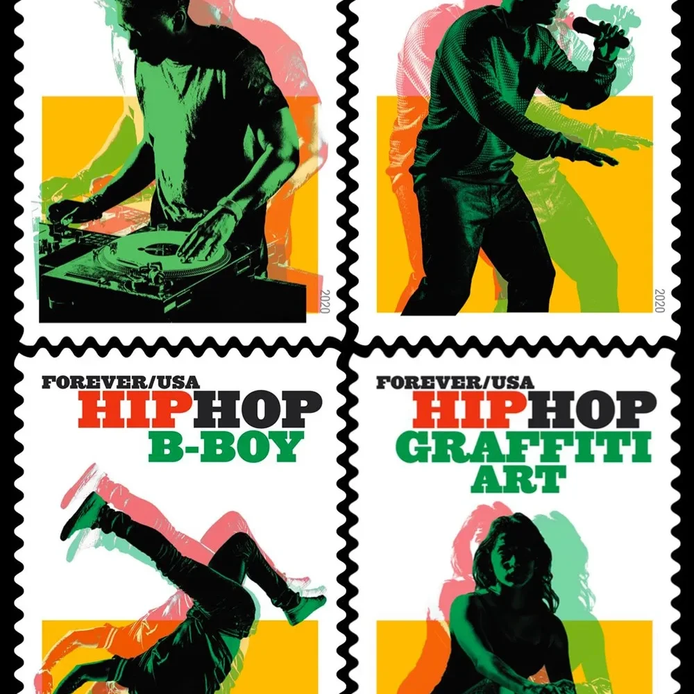 (2020) USPS Hip Hop First-Class Forever Stamps