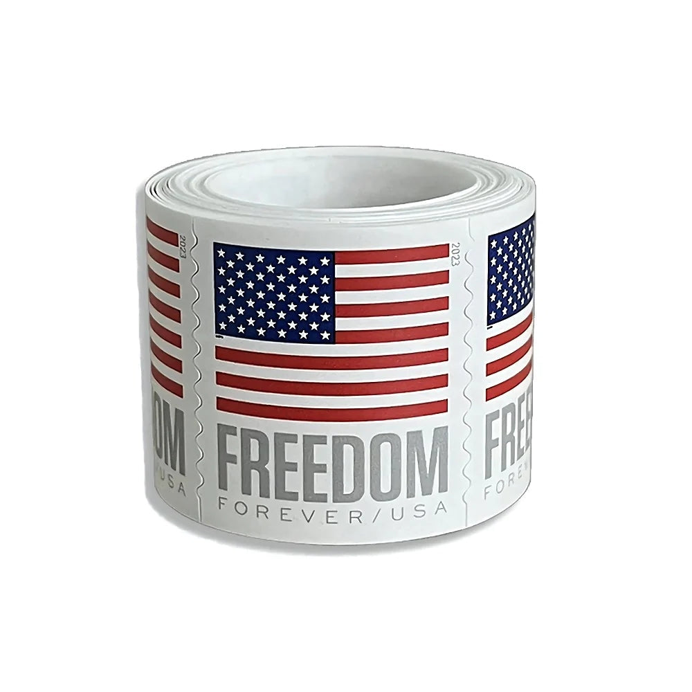 (2023) US Flags Freedom Booklets Rolls
