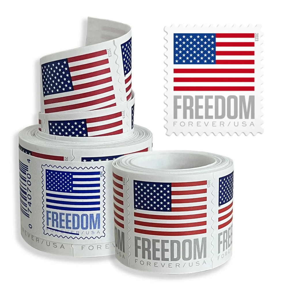 (2023) US Flags Freedom Booklets Rolls