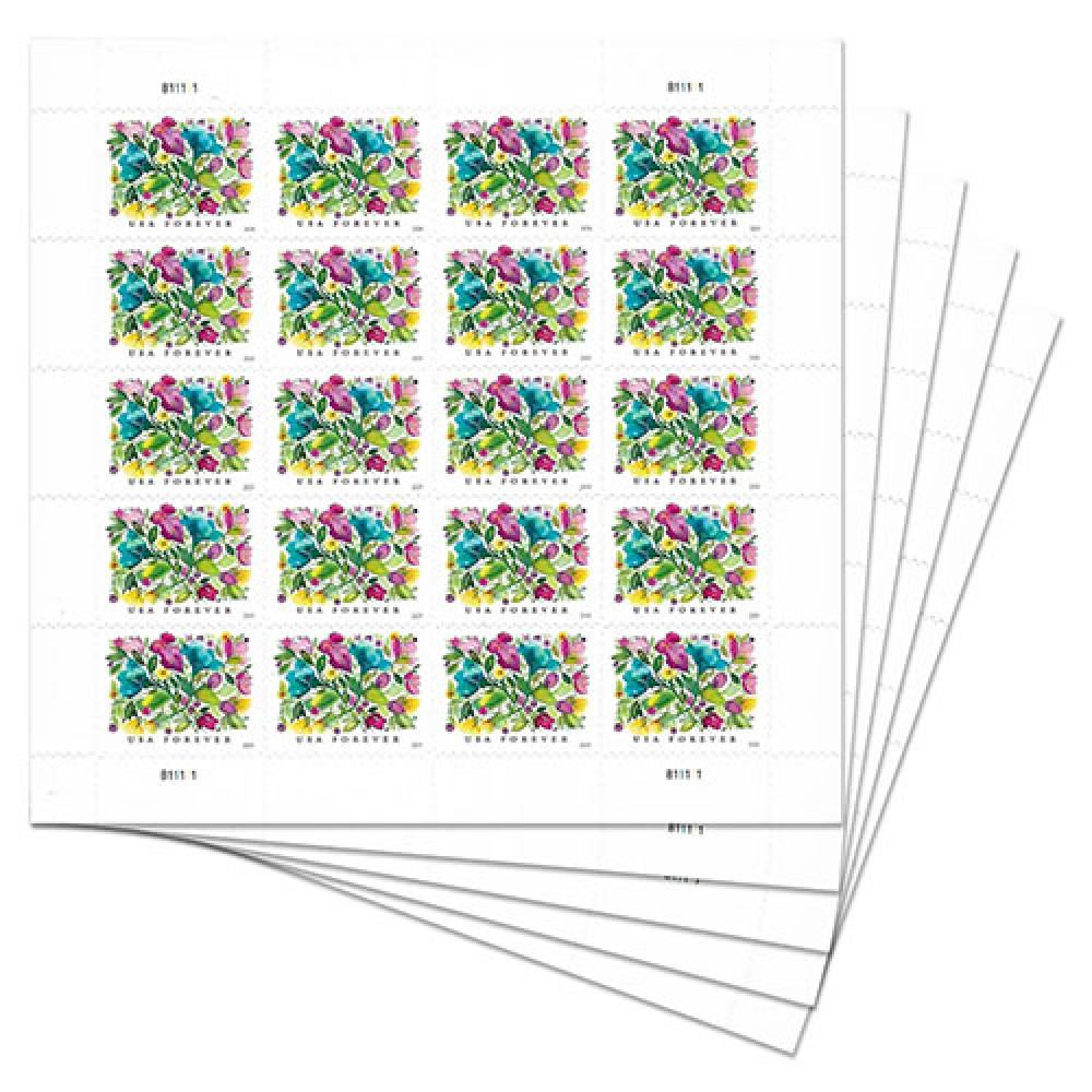 (2024) USPS Celebration Blooms Forever Stamps