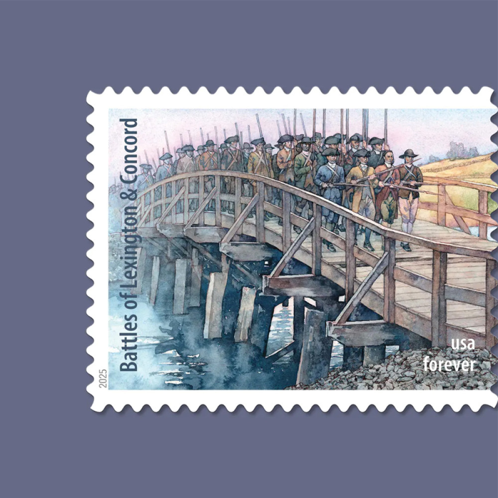 (2025) Battlefields of the American Revolution Stamps Sheet of 15