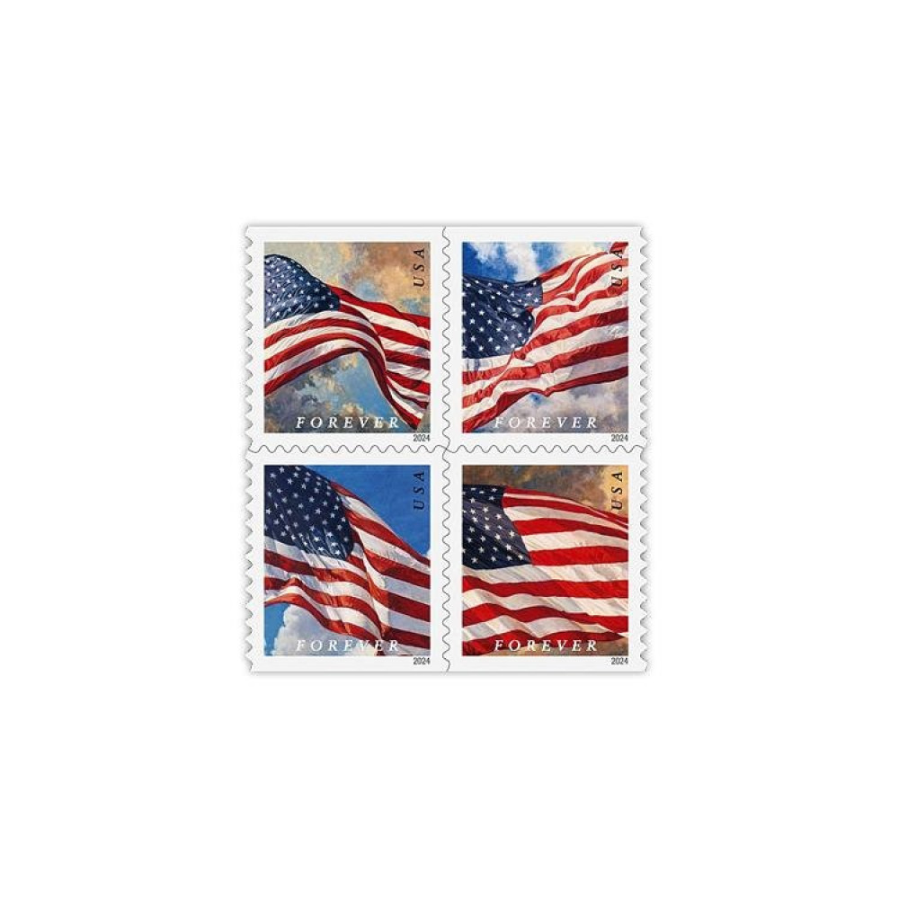 (2024) Flag Forever Stamps Sheets Booklets