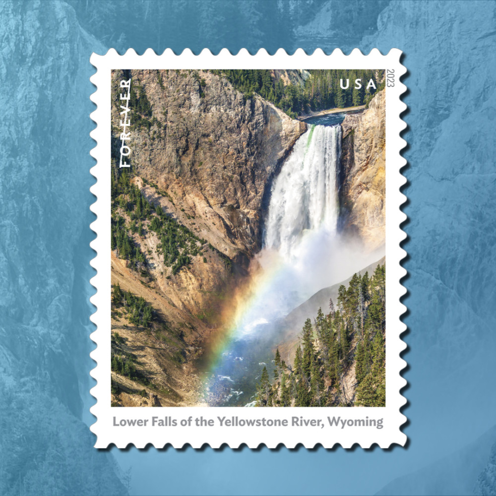 (2023) Waterfalls US Forever First Class Postage Stamps