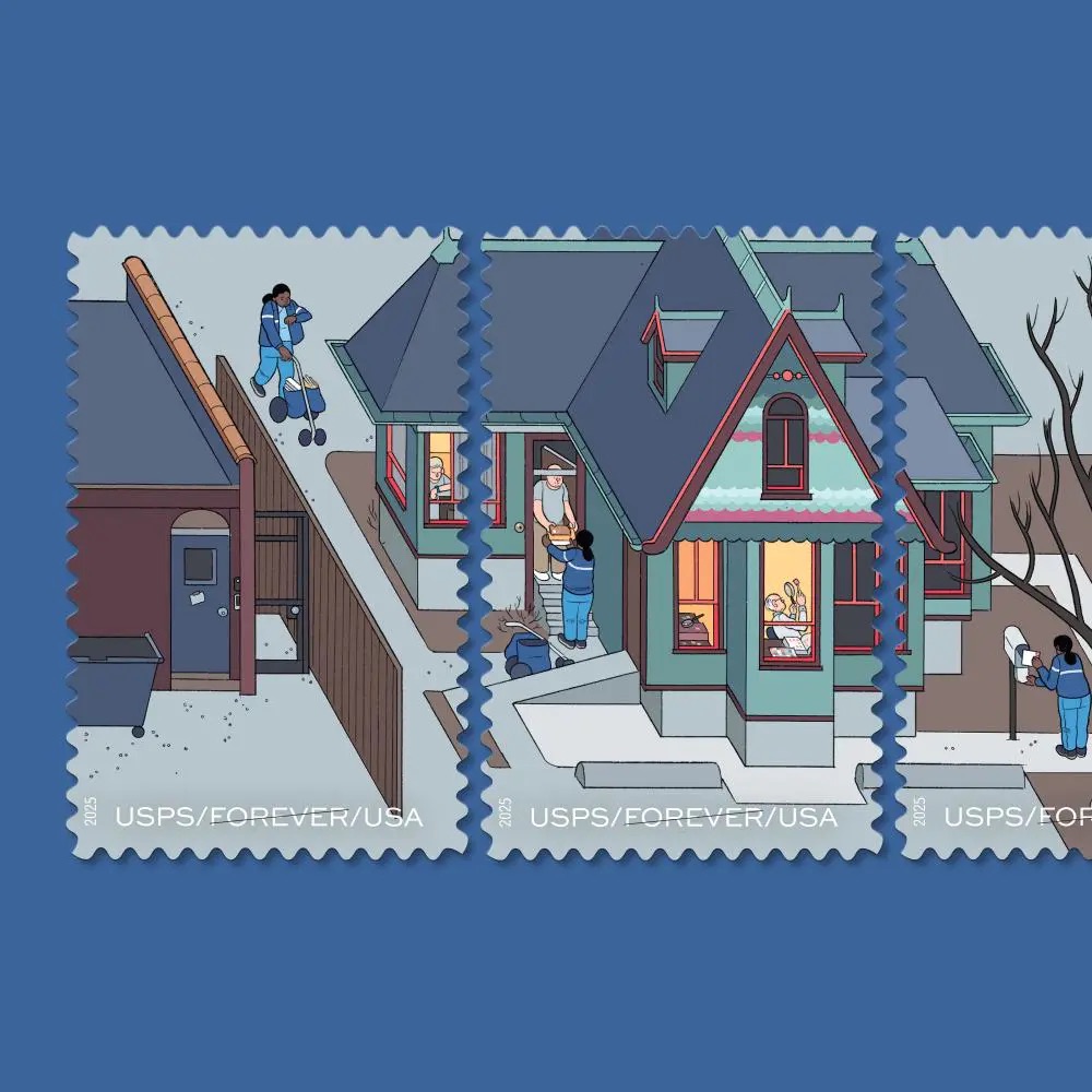 (2025) USPS 250 Years of Delivering Stamps, Sheet of 20