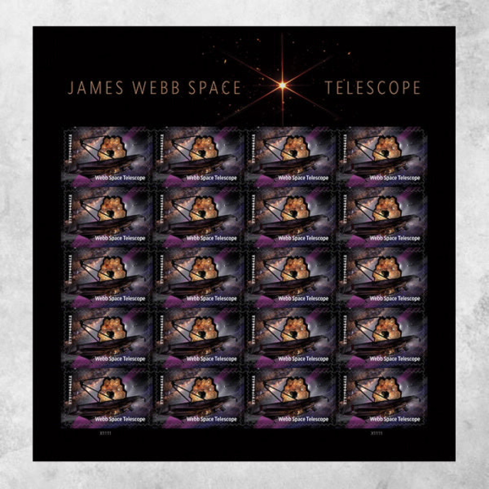 (2022) USPS James Webb Space Telescope Stamps