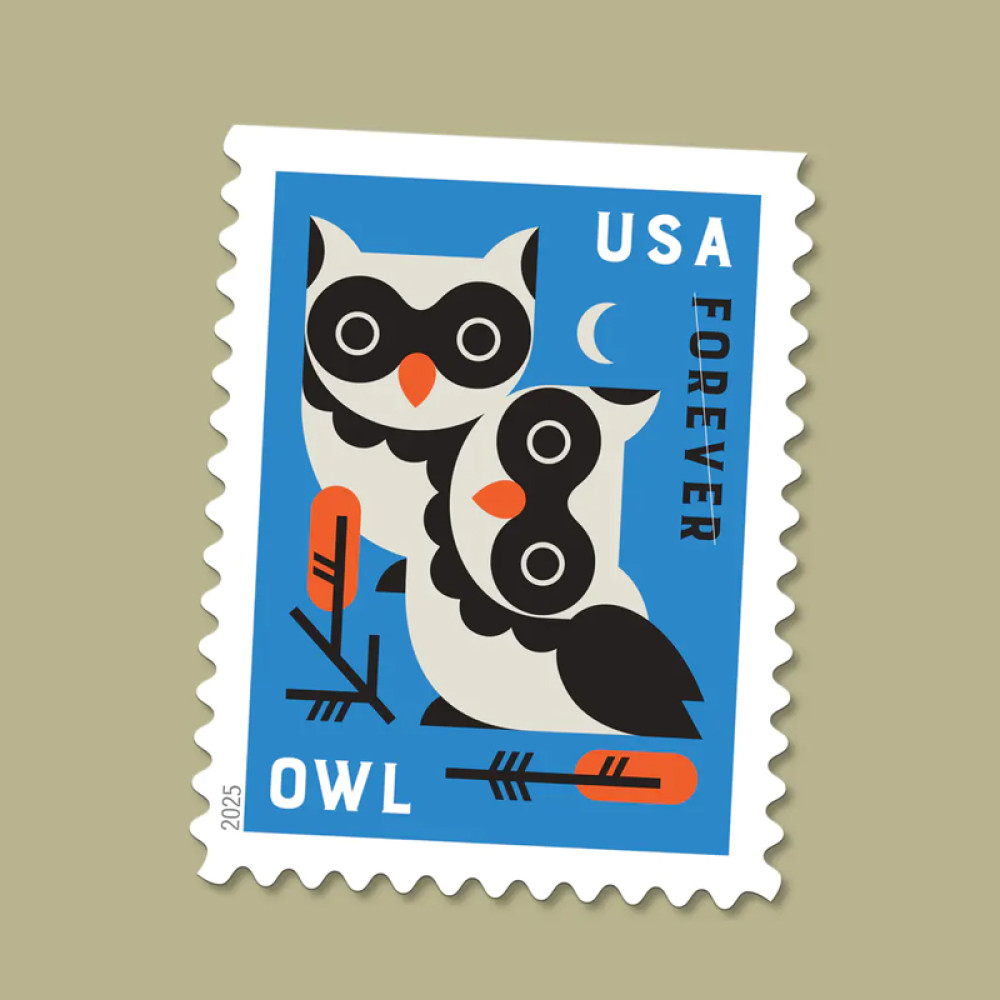 (2025) Baby Wild Animals Stamps, Booklet of 20